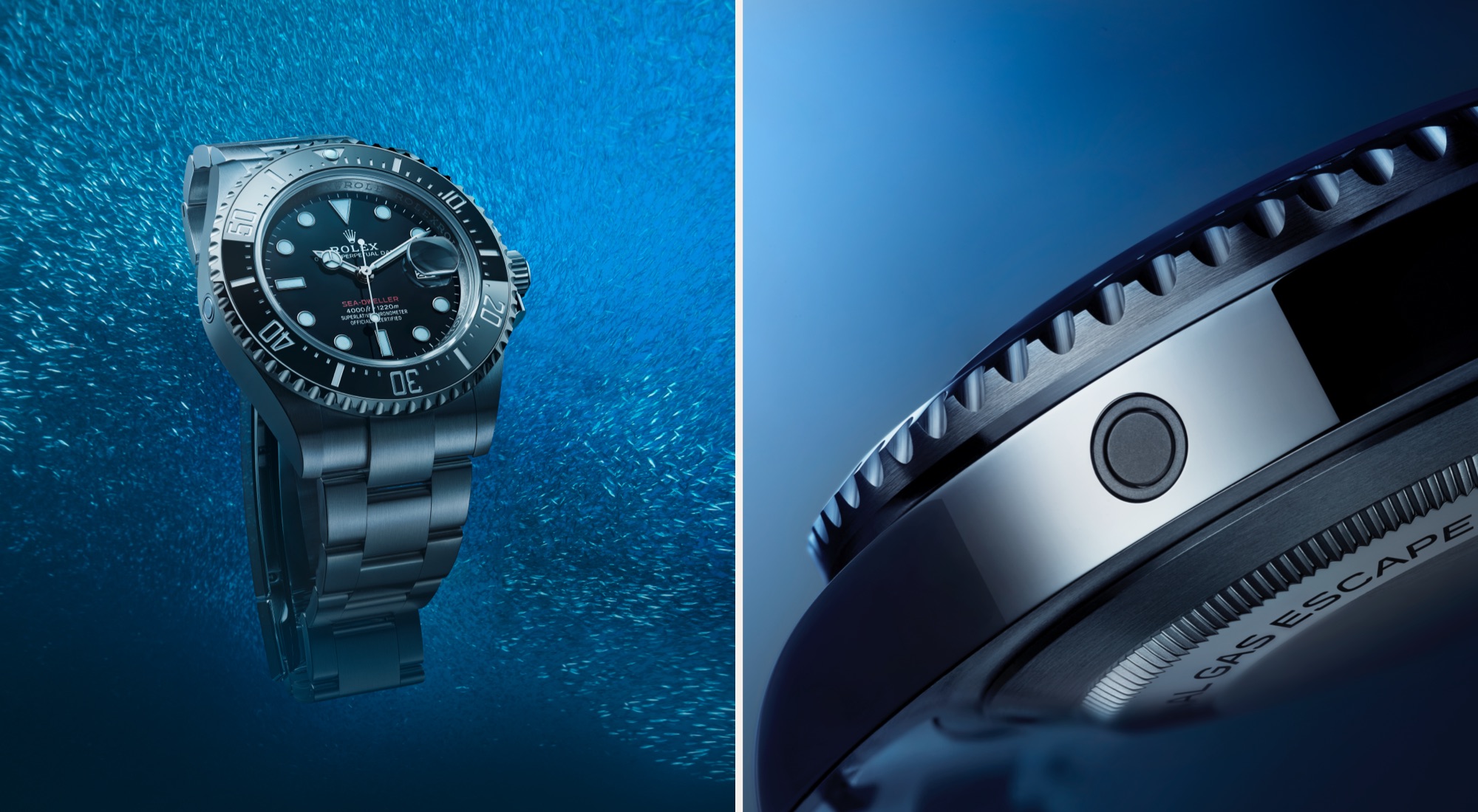 Rolex Sea-Dweller M126600-0002 in Edelstahl Oystersteel mit tiefschwarzem Zifferblatt