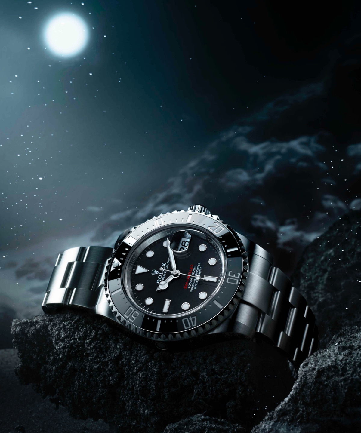 Die Rolex Sea-Dweller mit schwarzem Zifferblatt