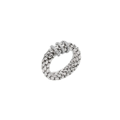 Flex it Ring mit Diamant-Pavé