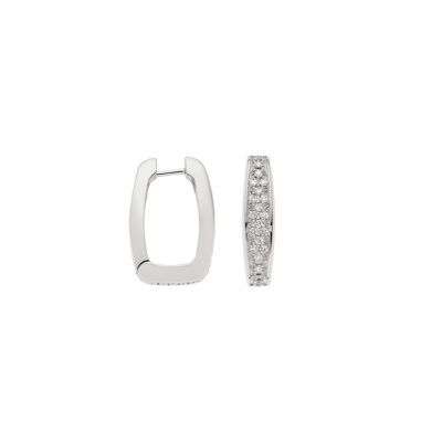 Ohrringe mit Diamant-Pavé