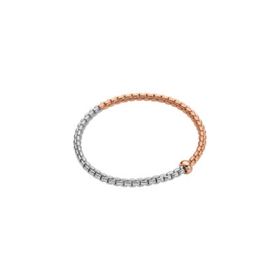 Flex it Armband mit zweifarbigem Geflecht