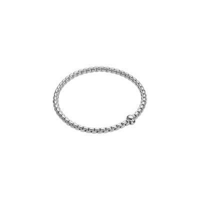 Flex it Armband mit schwarzen Brillant