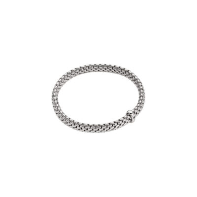 Flex it Armband mit schwarzen Brillant