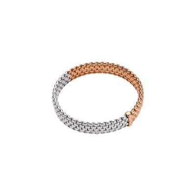 Flex it Armband mit zweifarbigem Geflecht