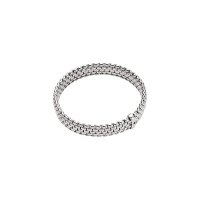 Flex it Armband mit schwarzen Brillant
