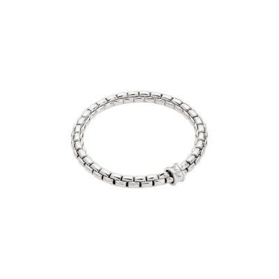 Flex it Armband mit weissen Brillant