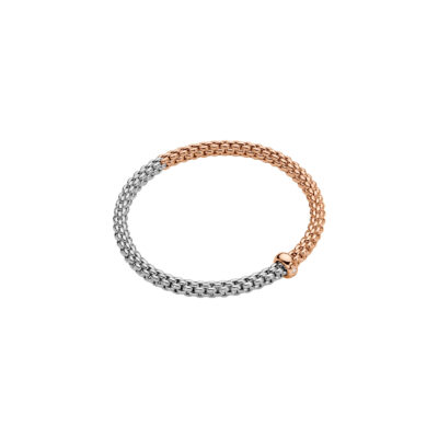 Flex it Armband mit zweifarbigem Geflecht