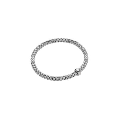 Flex it Armband mit weissen Brillant