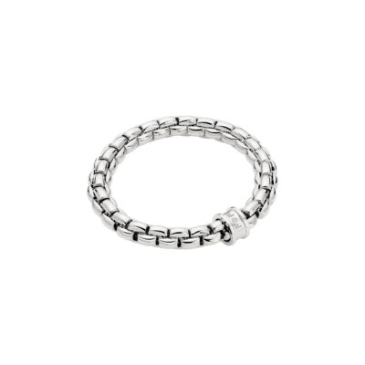 Flex it Armband mit weissen Brillant