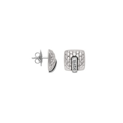 Gold Ohrstecker mit Diamanten