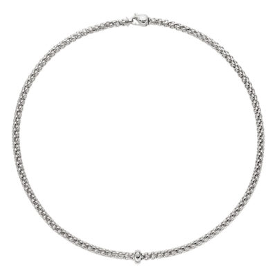 Diamant-halskette