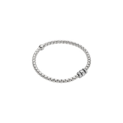 Flex it Armband mit Diamanten in Rautenfassung